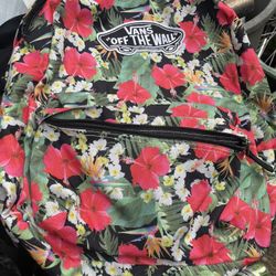 Vans And Jansport Back Pack 