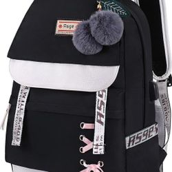 Asge Backpacks for Girls Kids Backpack for School Bookbag for Women Children Back Pack