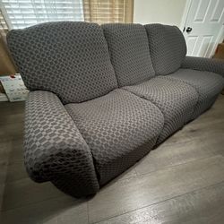 Reclining Sofá And Loveseat 