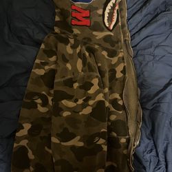 Grey Bape Hoodie