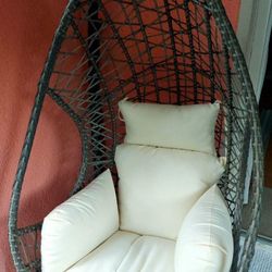 
Bravo Egg Chair | Luxury Cord Design 