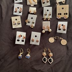 Earring Gold Plated /aretes Chapa De Oro