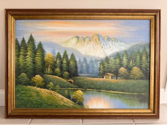 Gorgeous paintings by custom artists that will lift up any room