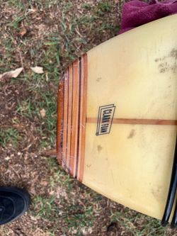 11” longboard surfboard
