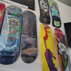 Skateboard Decks Lot