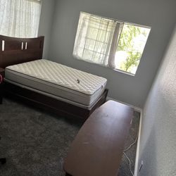 Full size bed complete
