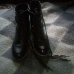Lace Front Boots 