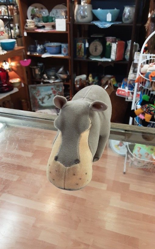 Vintage Steiff (1(contact info removed)) Hippo- German Rare - Located In Shelton