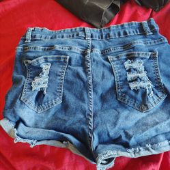 Jean shorts
