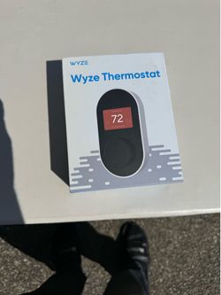 Wyze Smart WiFi Thermostat – Complete in Box – Alexa & Google Compatible