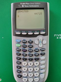 Texas Instruments TI-84 Plus Silver Edition Graphing Calculator