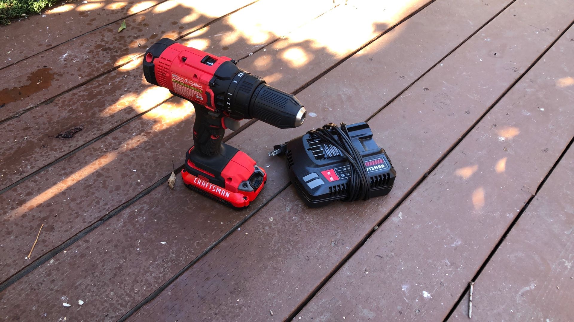 Craftsman Drill Battery And Charger