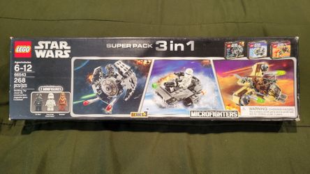 Lego Star Wars 3 In 1 Microfighters