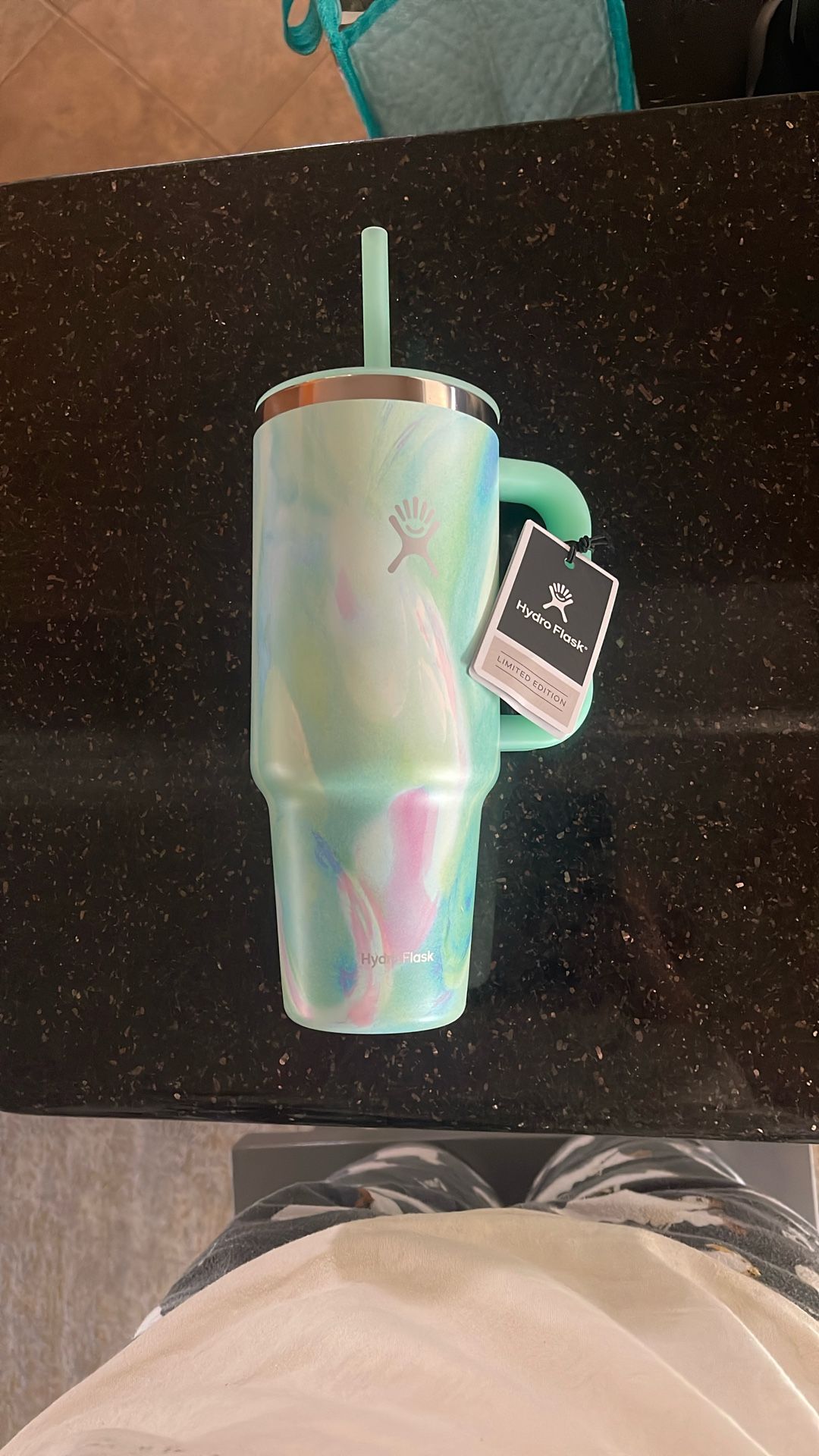 Hydro Flask Jelly Green Tie Dye Limited Edition 