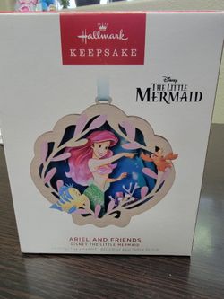 2023 Ariel And Friends Hallmark Ornament