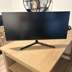 Samsung 34" ViewFinity S50GC Series Ultrawide QHD Monitor, 100Hz, 5ms, HDR10