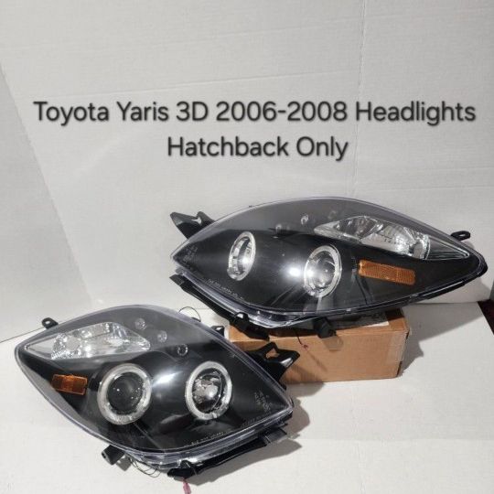 Toyota Yaris 2006-2008 Halo Projector Headlights 