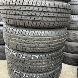 235/70r17 Michelin Tires In Great Shape