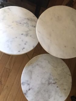 Marble table