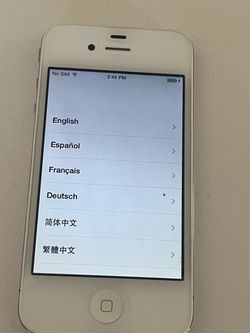 iPhone 4 Cell Phone Factory Reset