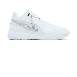 Nike Zoom LeBron NXXT Gen AMPD EP 'White Metallic Silver' 