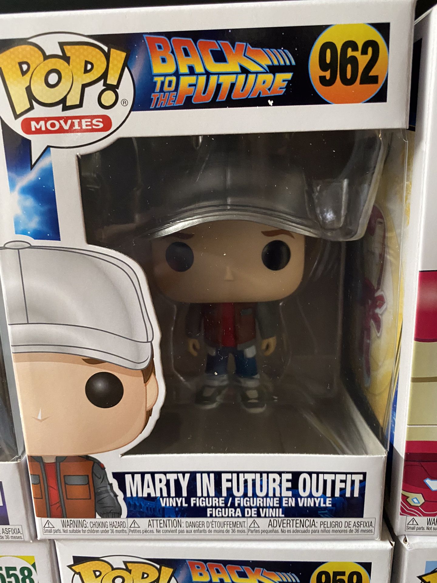 Back to the Future Marty in Future Outfit #962 Funko POP
