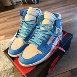 Jordan 1 Off White Unc