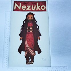 Iron On Heat Transfer  Good For T-shirts Sweaters Jackets T Shirt Design Size Is About 12x8 Nezuko #339