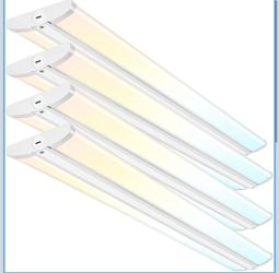hykolity 4FT LED Wraparound Light with 3 Wattages/3 Lumens/3 CCT Selectable, 55W/65W/75W, 5500lm/6500lm/7500lm, 3000K/4000K/5000K Flush Mount Ceiling 