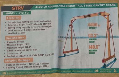 New gantry crane
