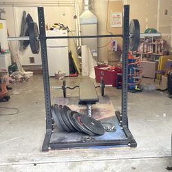 Roque Weight Bench And Weights 