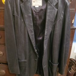 Vintage  Leather Jacket Continental 