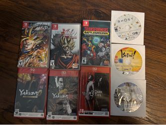 Ghost Of Yotei/Like a D(no case) Adult fighting games for Switch, switch2, Ps5