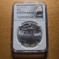 2016 American Silver EagleMS70