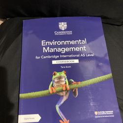 Cambridge Environmental Management AS Level 