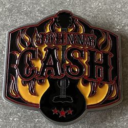 Brand New Johnny Cash Belt Buckle 