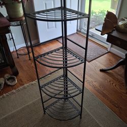 44x15 Four Tier Corner Plant Stand