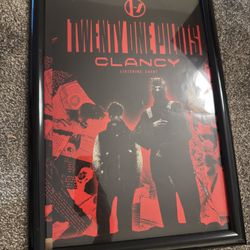 Twenty One Pilots Clancy Listening Party Poster 