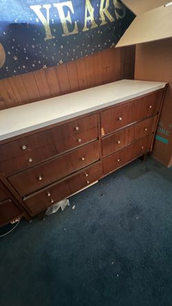 Mid-Century Modern Dresser Set