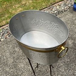 Ice/Drink bucket - stainless steel