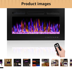 30" Electric Fireplace wall mount