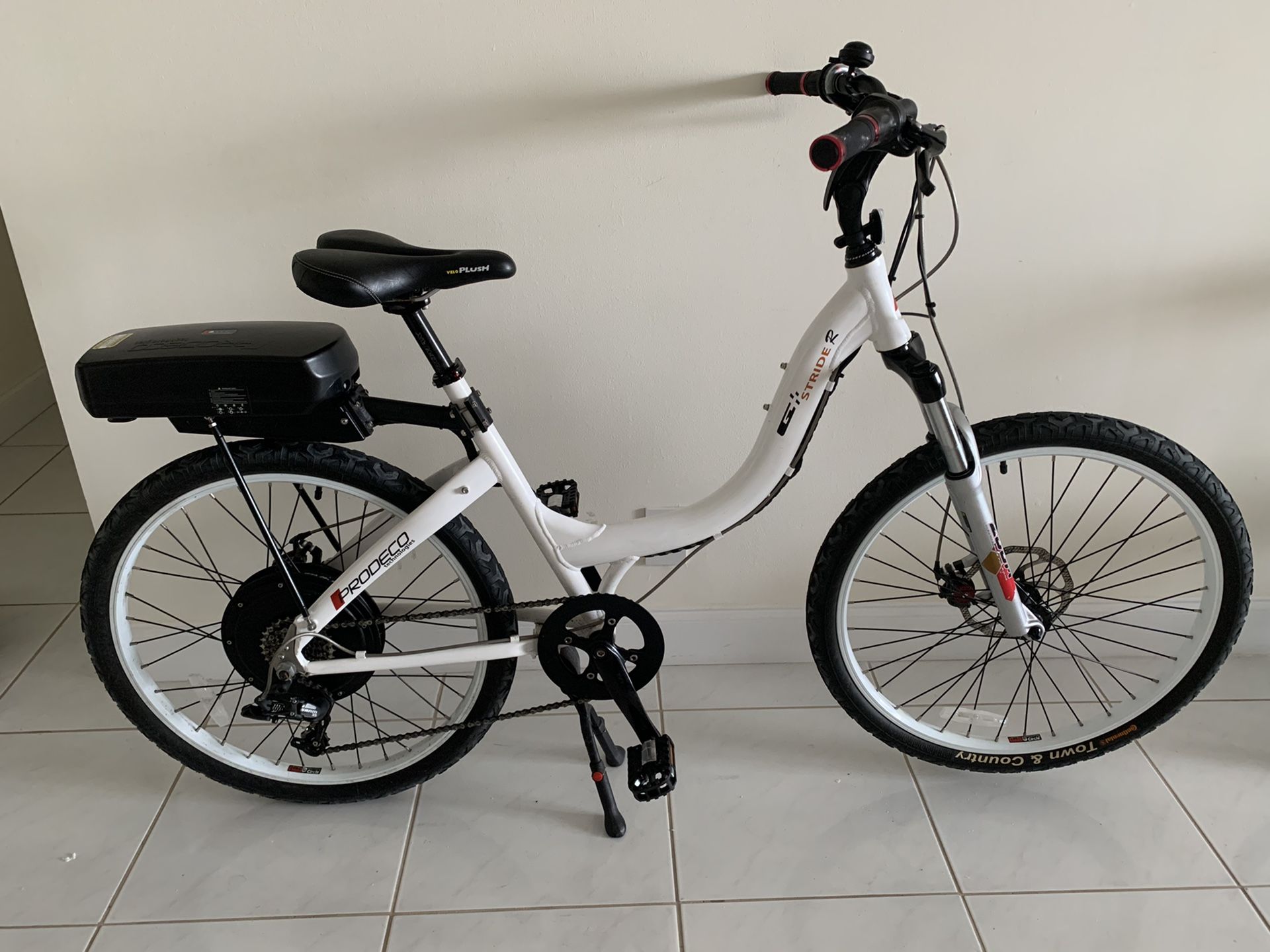 Prodeco tech G Stride R. ebike electric bicycle excellent condition like new hardly used 38v 12ah 500watt motor