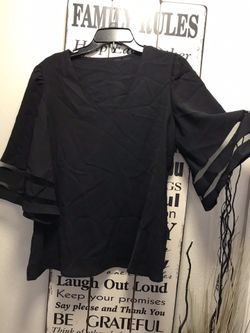 Cute black women shirt size medium