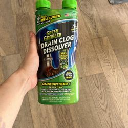 Green Gobbler Drain Clog Dissolver 
