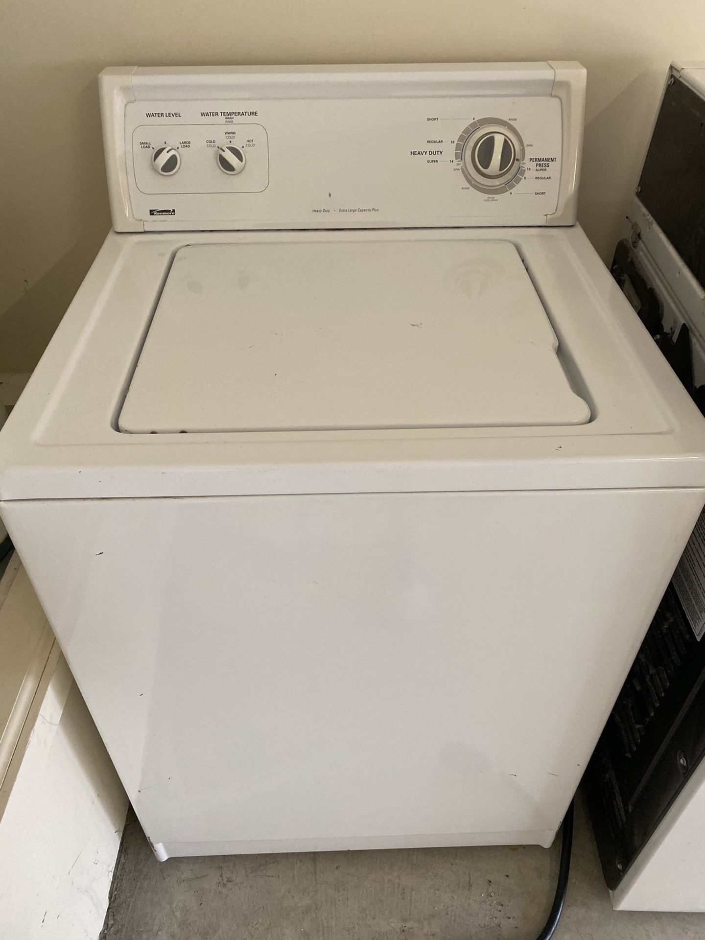 kenmore washer/dryer combo...