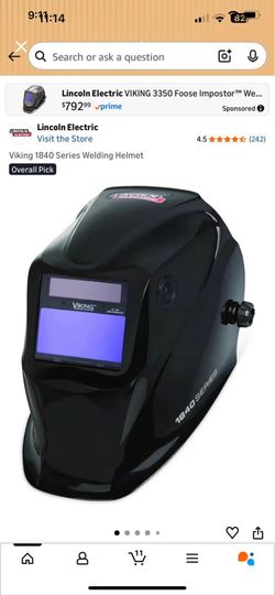 Lincoln Welding Helmet