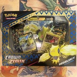 Regieleki V Collection Pokemon Box Crown Zenith
