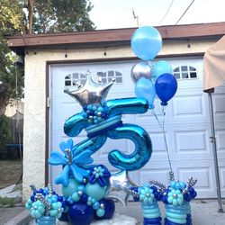 25th Birthday Balloons 