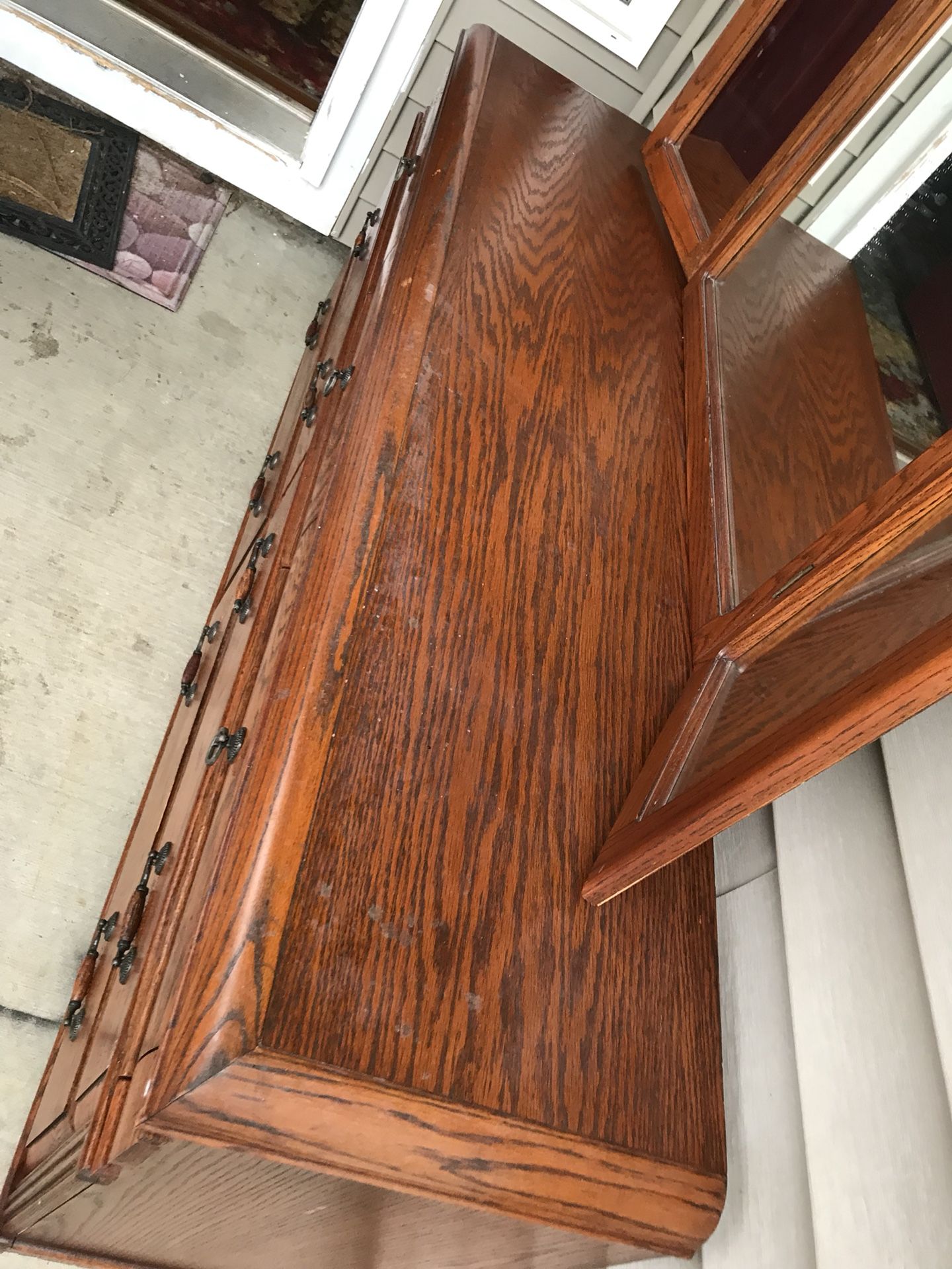 PRICE IS FIRM... Blackhawk Furniture 7 Drawer Dresser with Mirror for