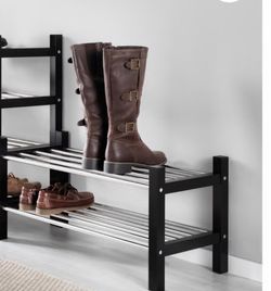 IKEA TJUSIG Shoe Rack – Black – Great Condition – $15 OBO